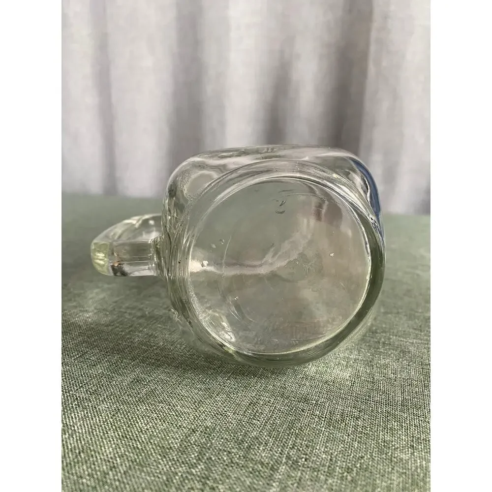 Bud Light Lime-A-Rita Glass Mason Jar Mug with Handle Barware 5.5 Inch